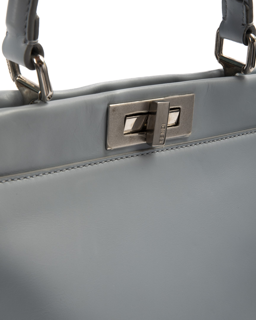 Alternative view of Fendi Peekaboo Medium Azzurro Polvere