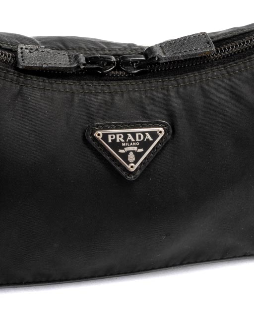Alternative view of Prada Pochette Zip Small Nylon Nera