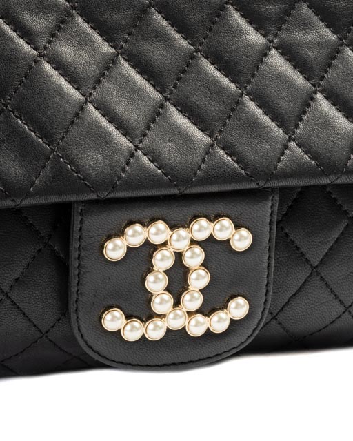 Alternative view of Chanel 2.55 Westminster CC Pearl Nera