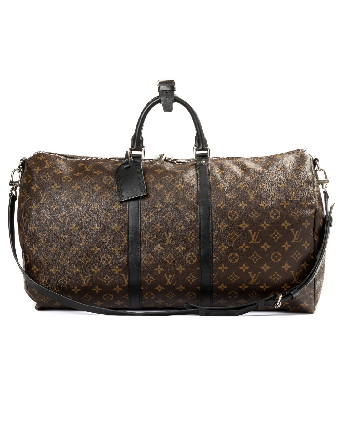 Alternative view of Louis Vuitton Keepall 55 Bandouliere Monogram Macassar