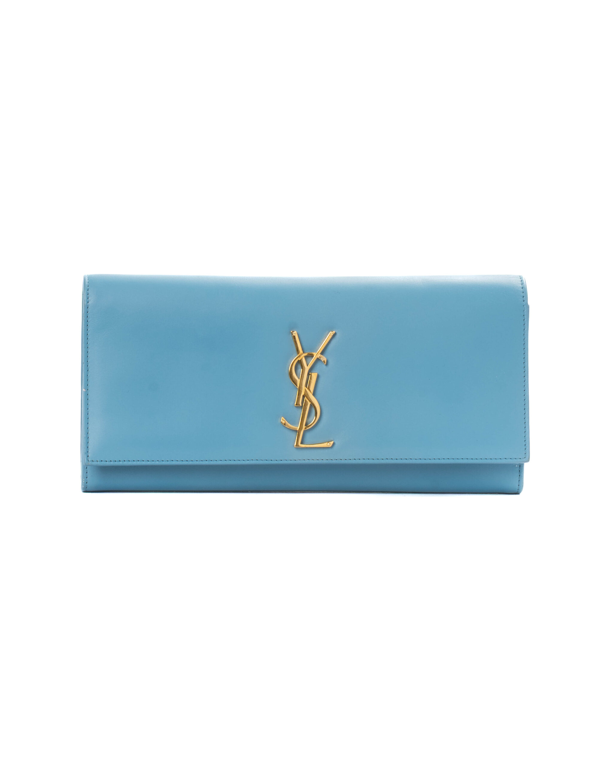Saint Laurent Pochette Kate Medium Azzurra