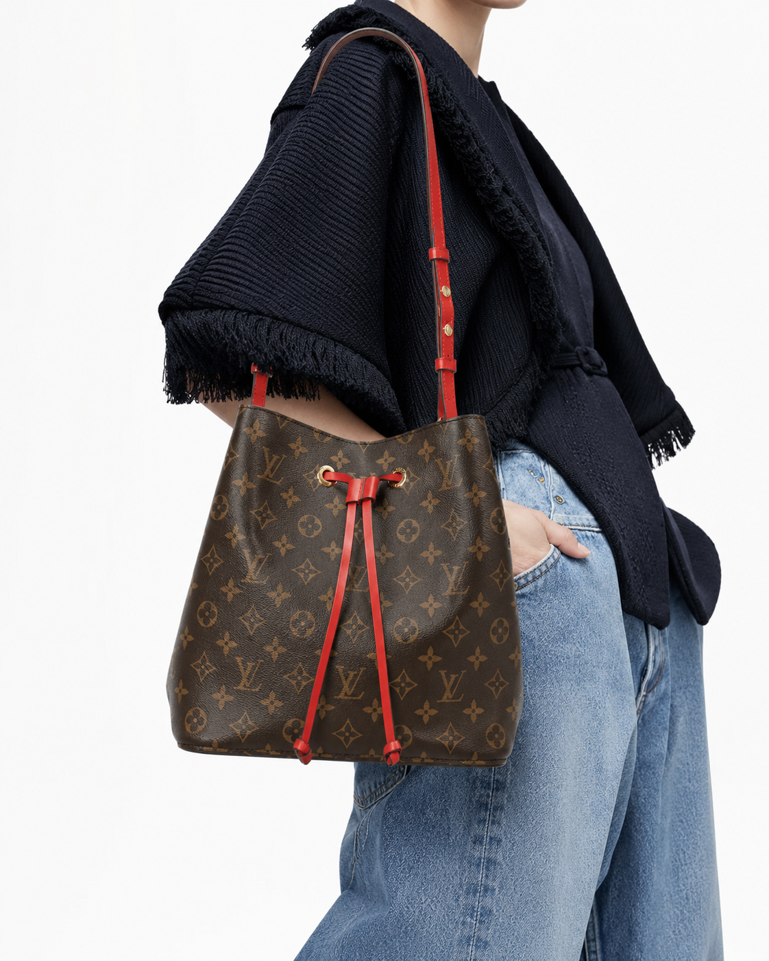 Alternative view of Louis Vuitton NoèNoè MM Monogram Rosso