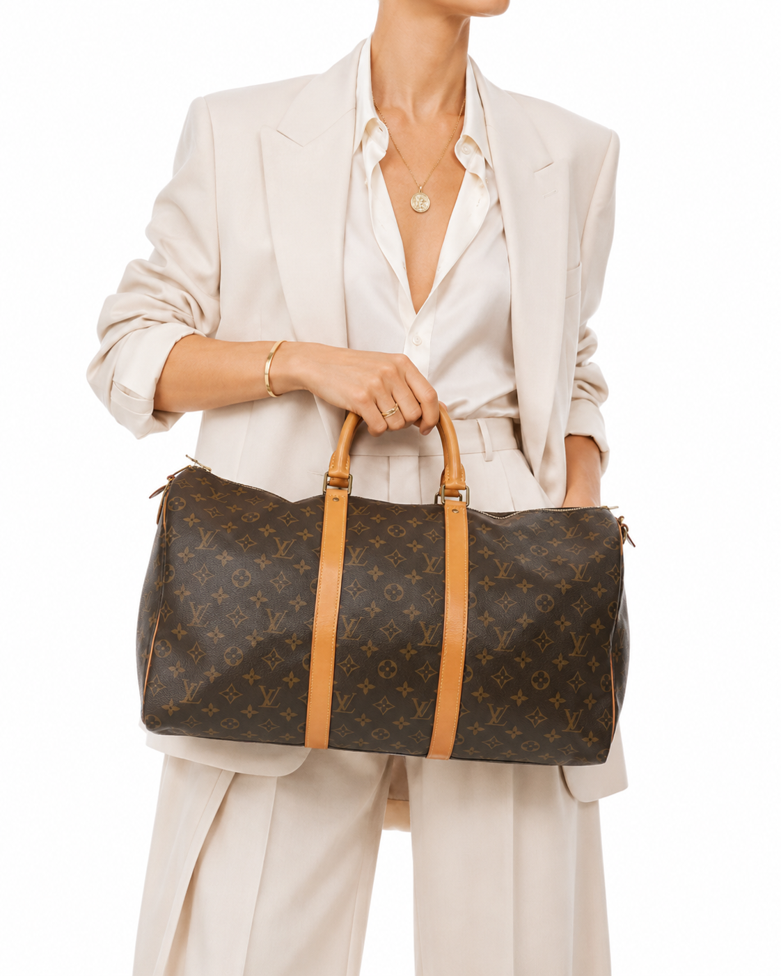 Alternative view of Louis Vuitton Keepall 45 Monogram