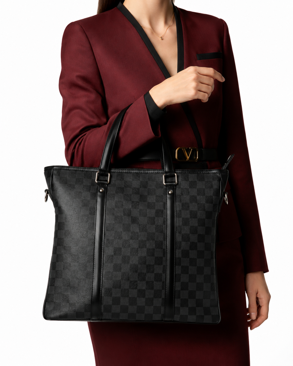 Alternative view of Louis Vuitton Tote Tadao GM Damier Graphite