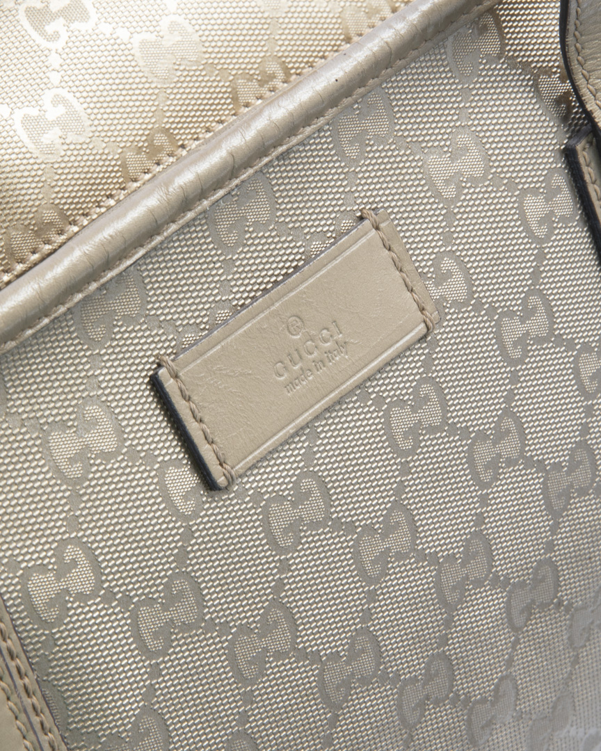 Alternative view of Gucci Shopper Large GG Crystal Oro