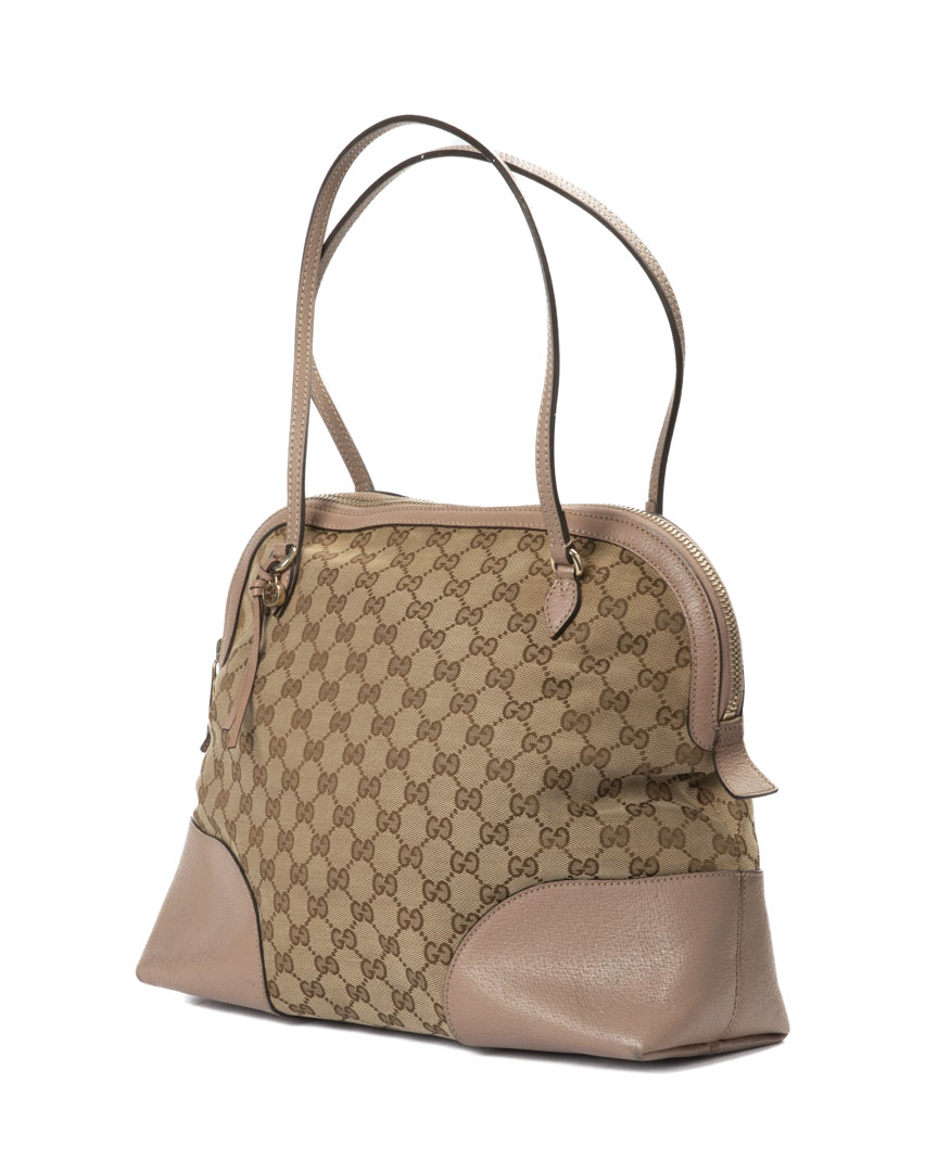 Alternative view of Gucci Shopper Bree Dome Medium GG Supreme Rosa