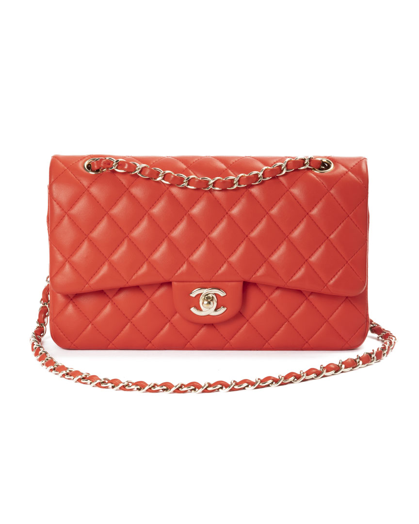 Chanel 2.55 Timeless Double Flap Rossa