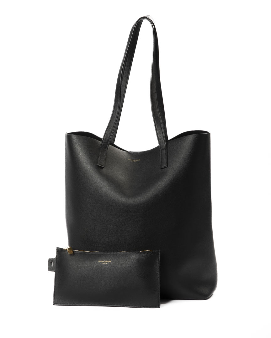 Saint Laurent Shopping North-South Soft Nera
