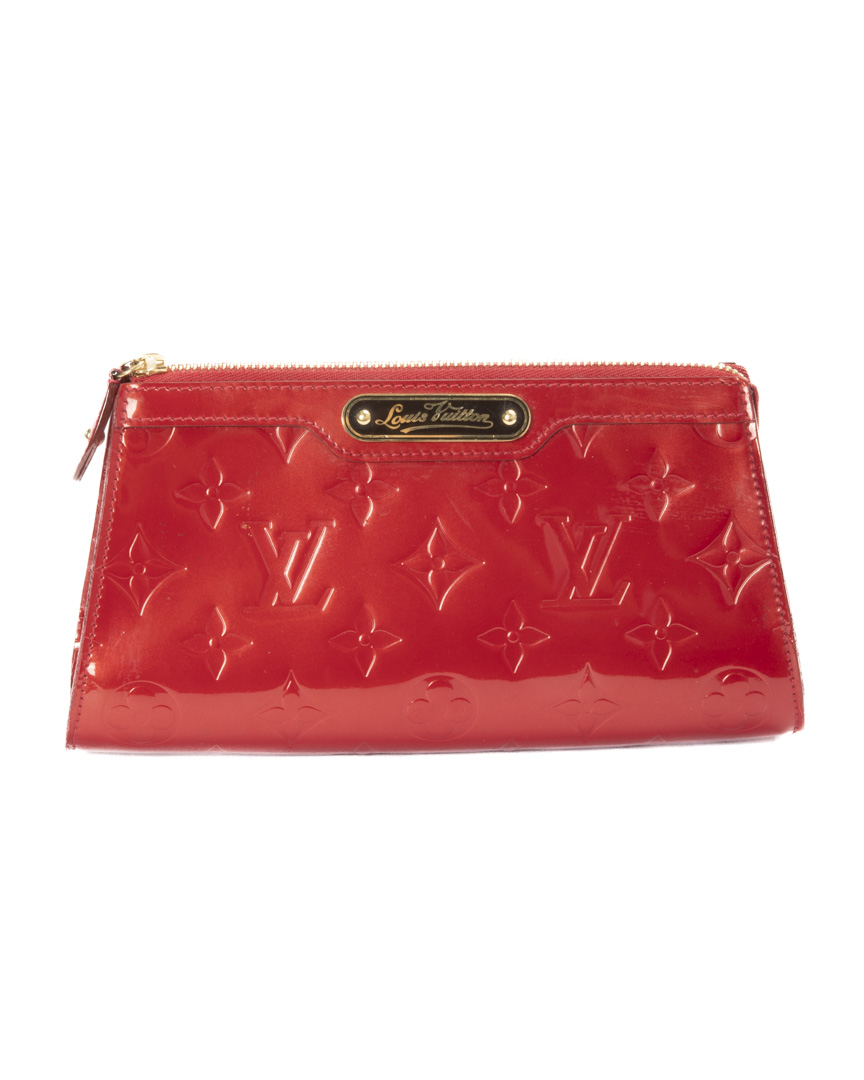 Louis Vuitton Trousse PM Vernice Rossa