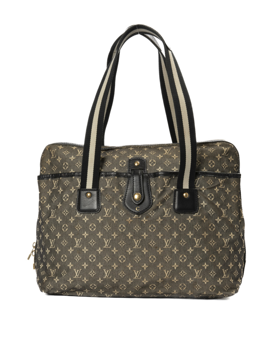 Louis Vuitton Mary Kate MM Mini Lin Blu