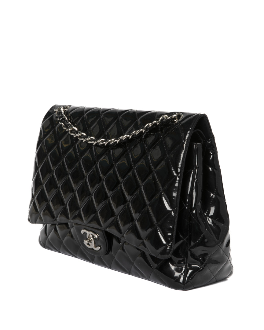Alternative view of Chanel Maxi Jumbo Timeless Vintage Nera