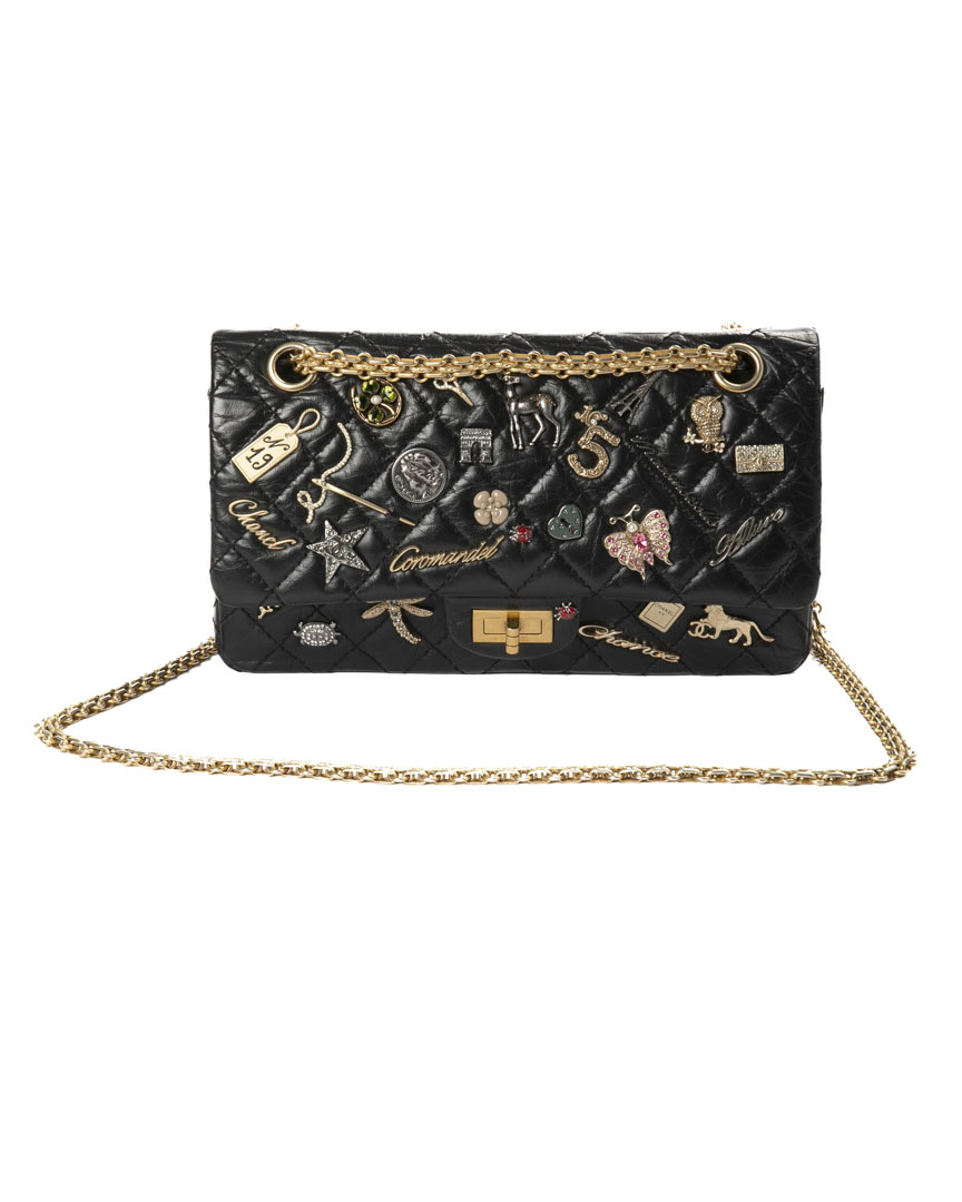 Alternative view of Chanel 2.55 Reissue Lucky Charm Paris Nera