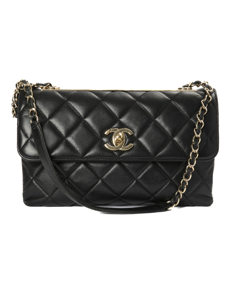 Chanel Trendy CC Timeless Trapuntata Nera