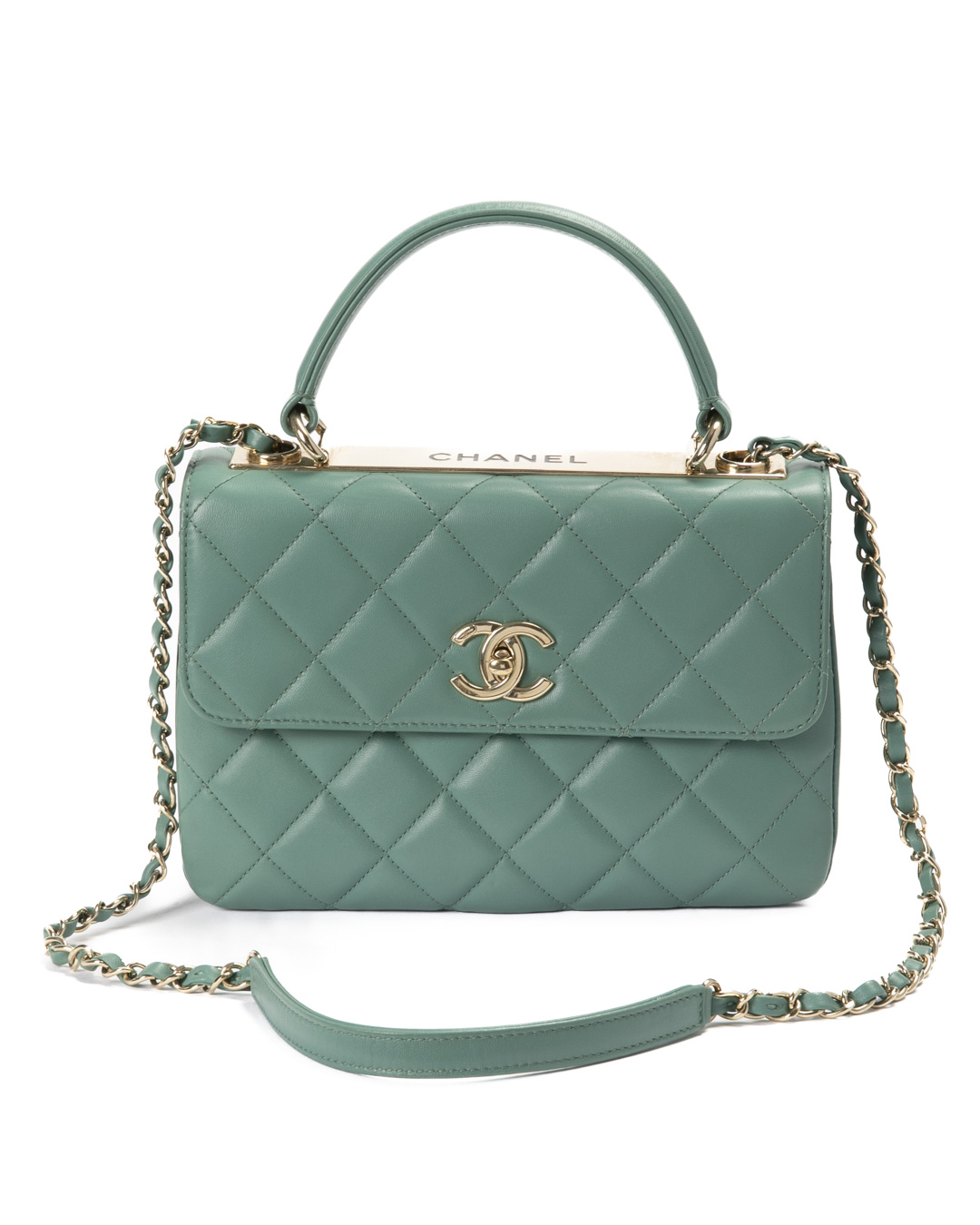 Chanel Trendy CC Small Timeless Verde Acqua