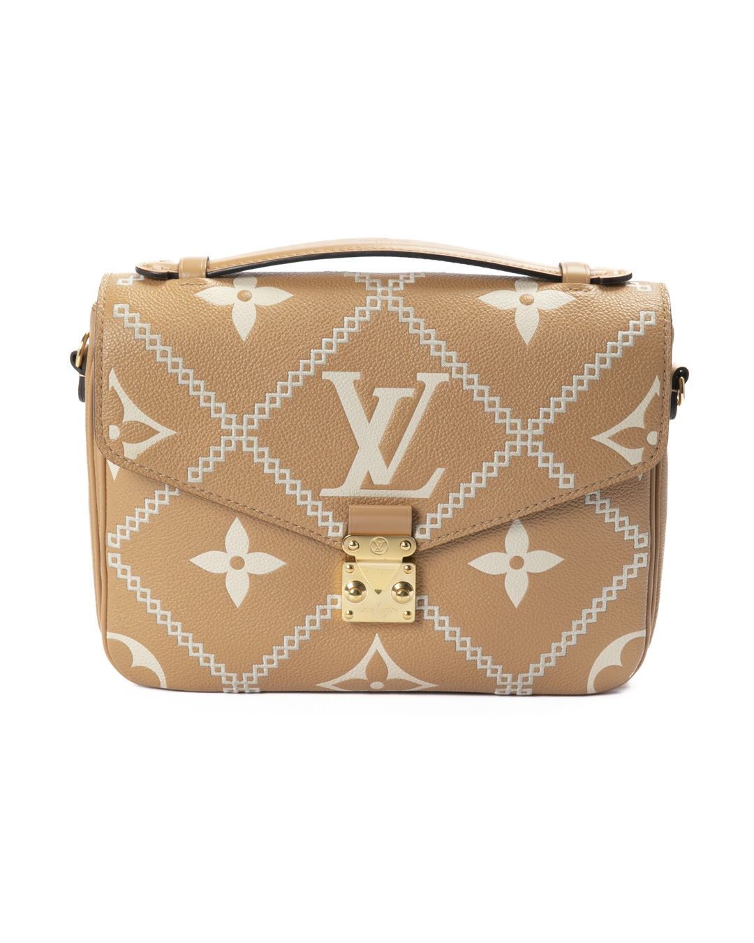 Louis Vuitton Pochette Metis MM Broderies Giant Beige