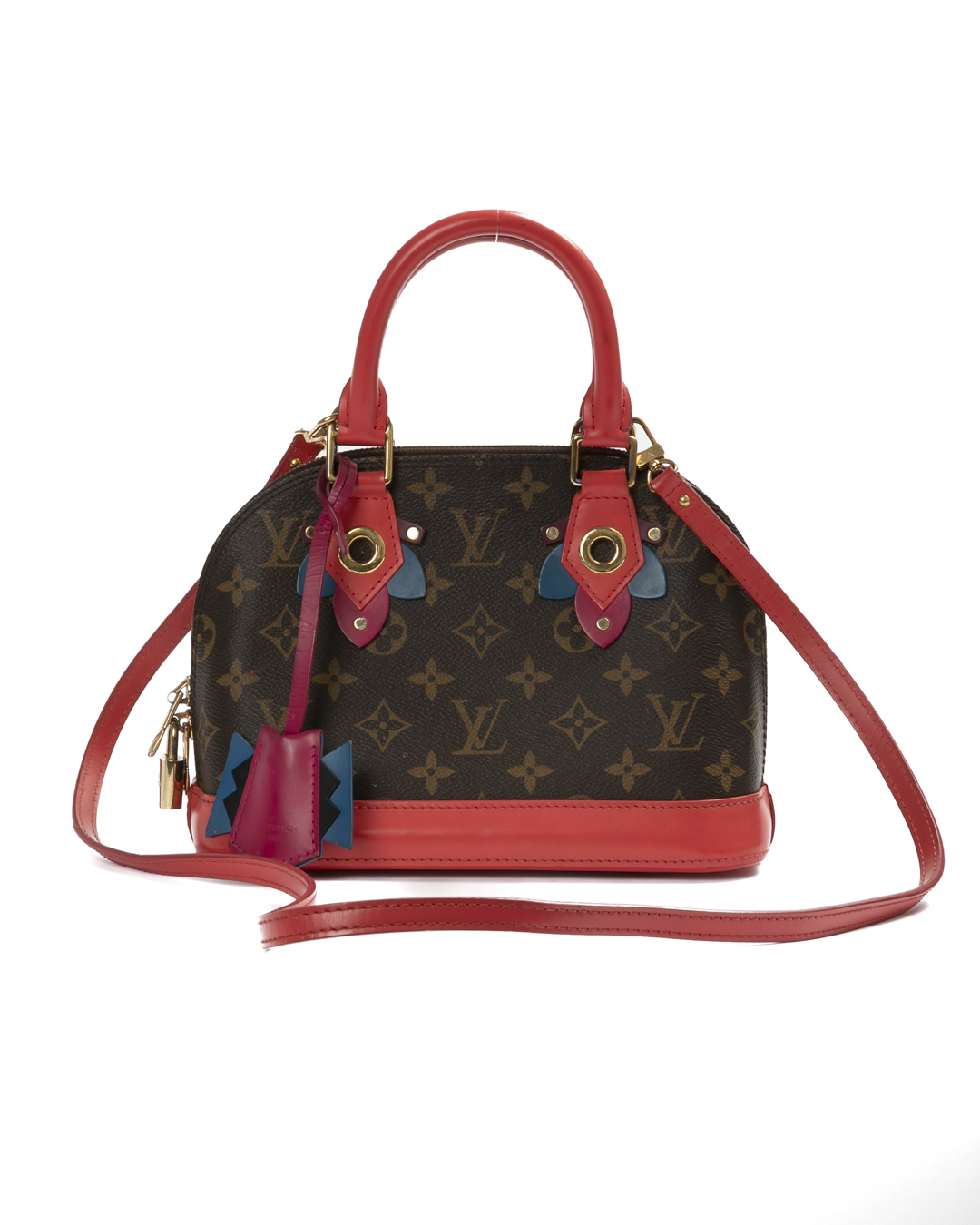 Louis Vuitton Alma BB Totem Flamingo Monogram Rossa