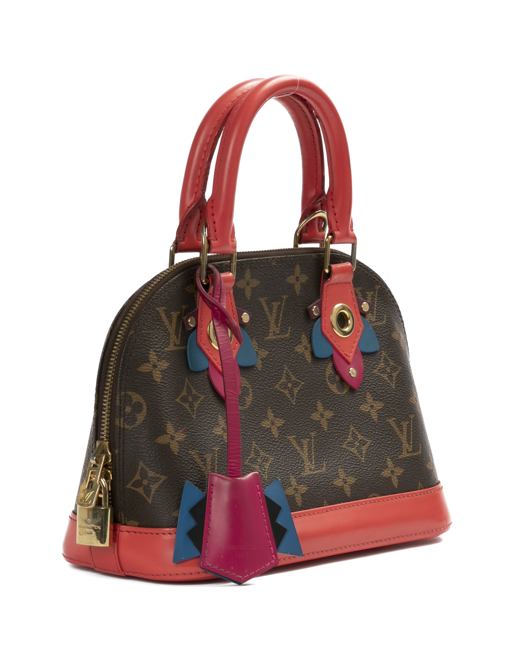 Alternative view of Louis Vuitton Alma BB Totem Flamingo Monogram Rossa