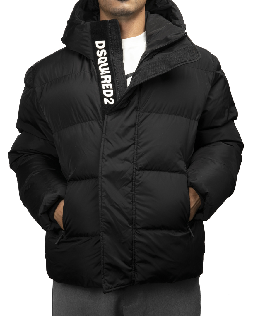 Dsquared Piumino Kids Logo Nero
