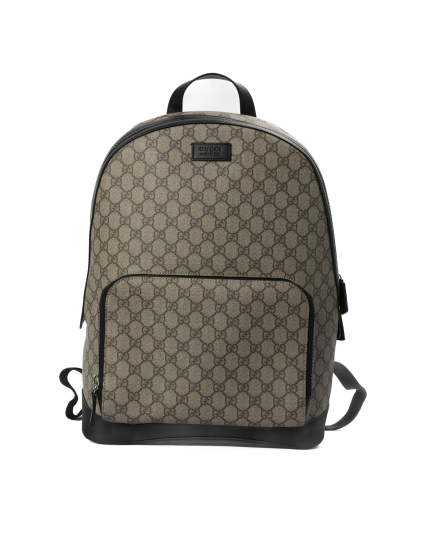 Gucci Zaino Large GG Supreme Nero