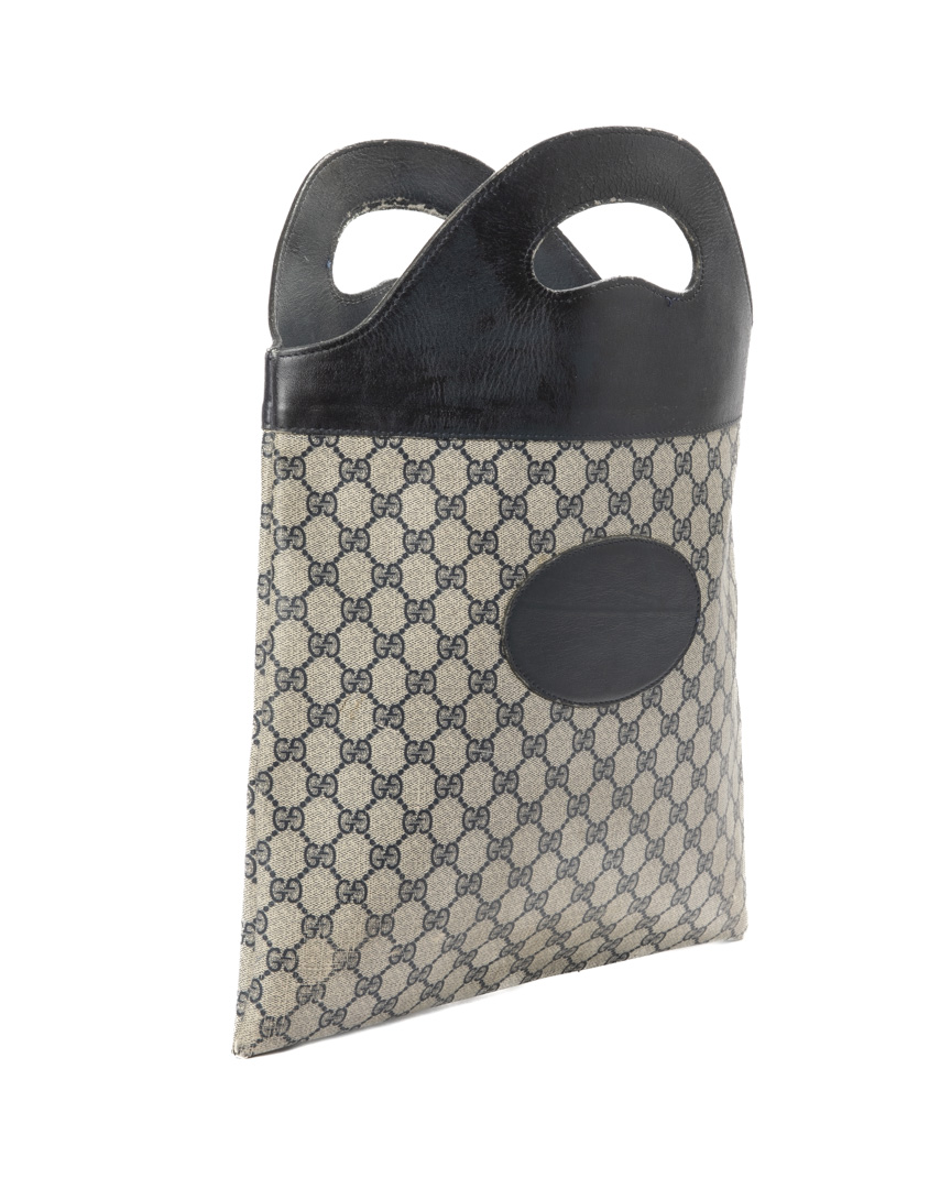 Alternative view of Gucci Tote Vertical Small Vintage GG Supreme Blu