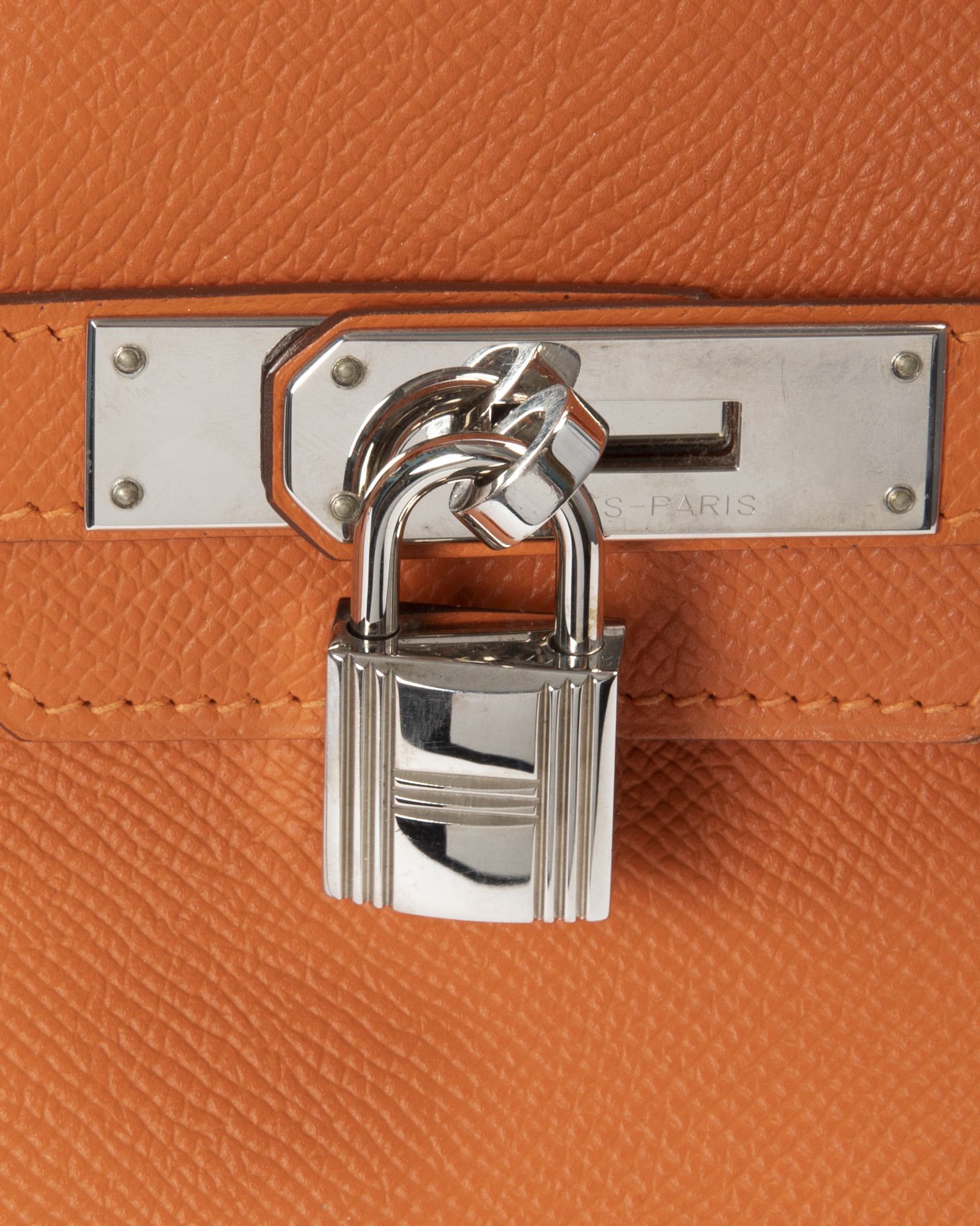 Alternative view of Hermès Sac Birkin 30 Epsom Feu Orange