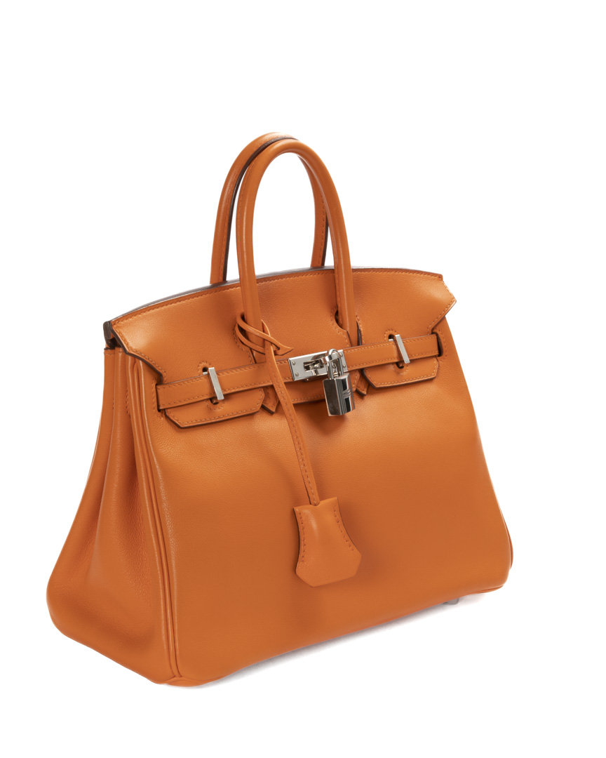 Alternative view of Hermès Sac Birkin 25 Swift Orange