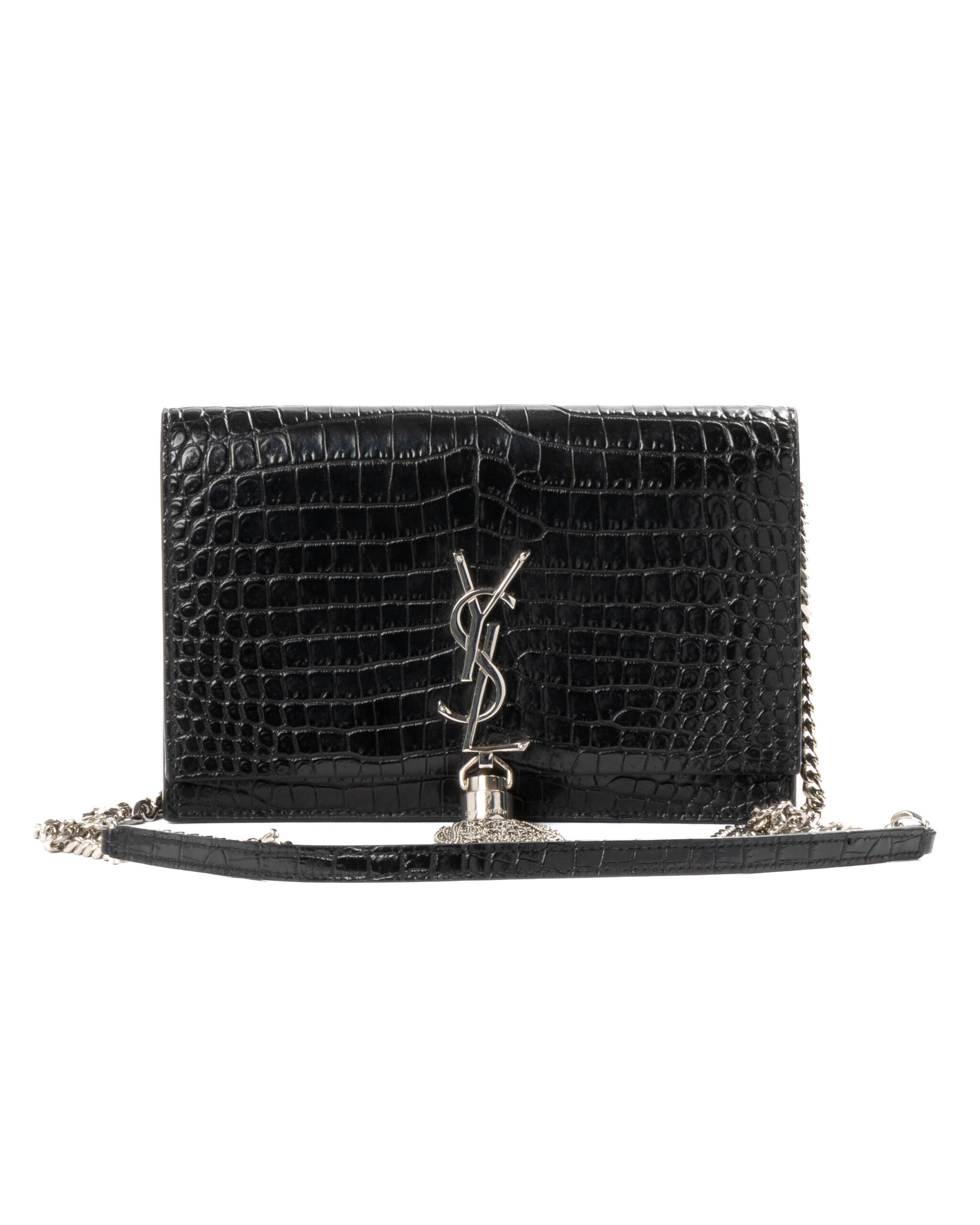 Saint Laurent Kate Nappina Small Cocco Nera
