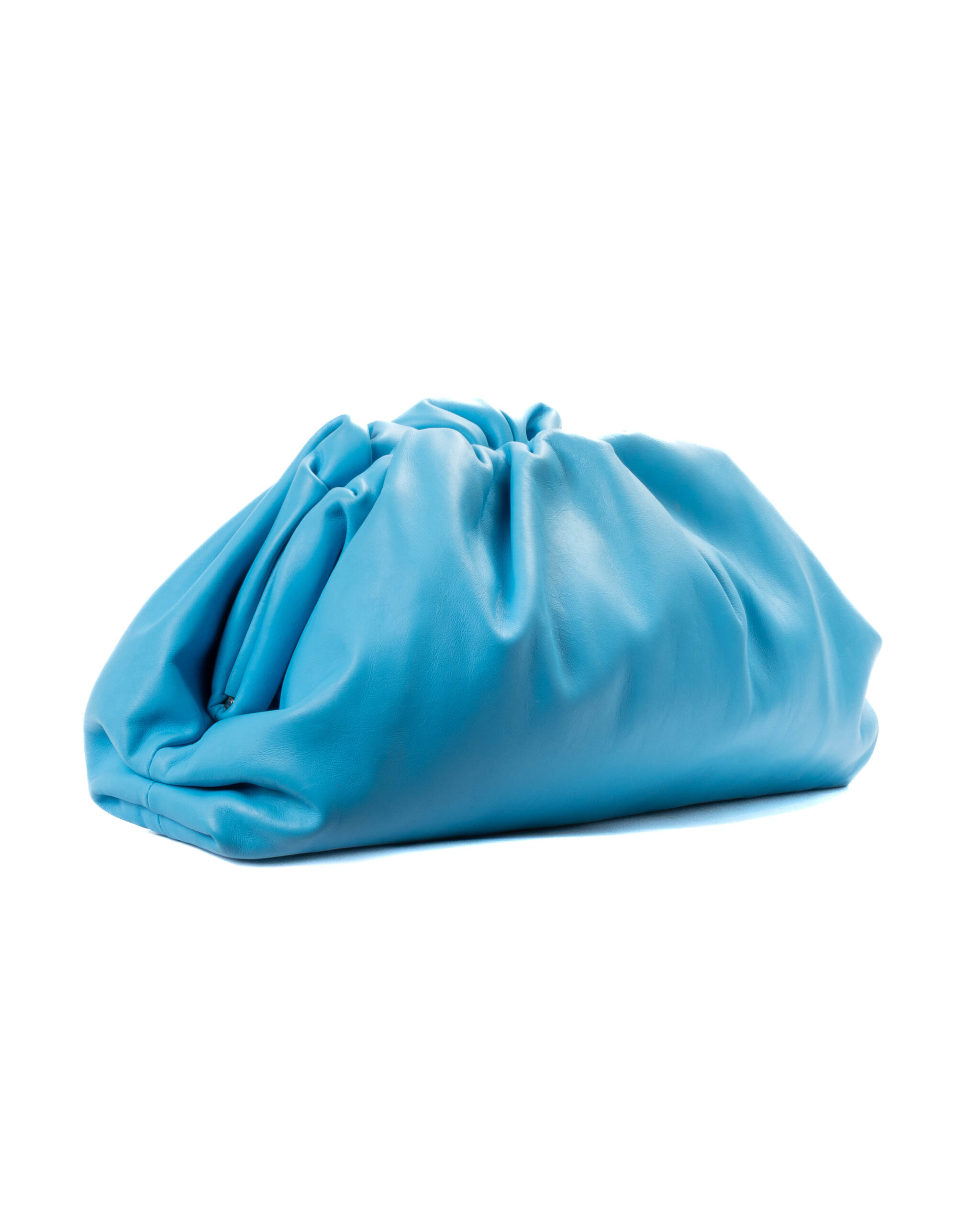 Alternative view of Bottega Veneta The Pouch Medium Azzurra