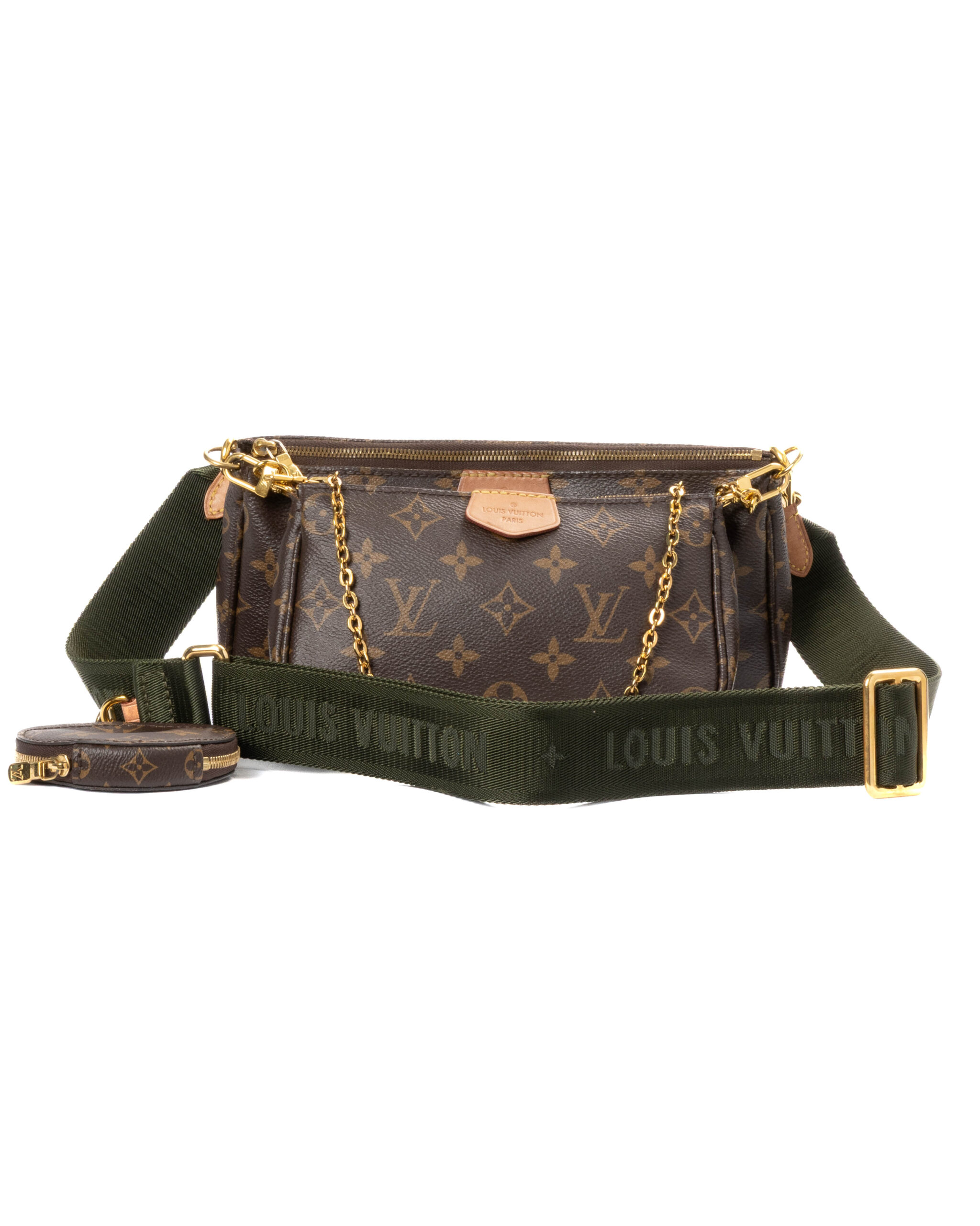 Louis Vuitton Multi Pochette MM Monogram Verde
