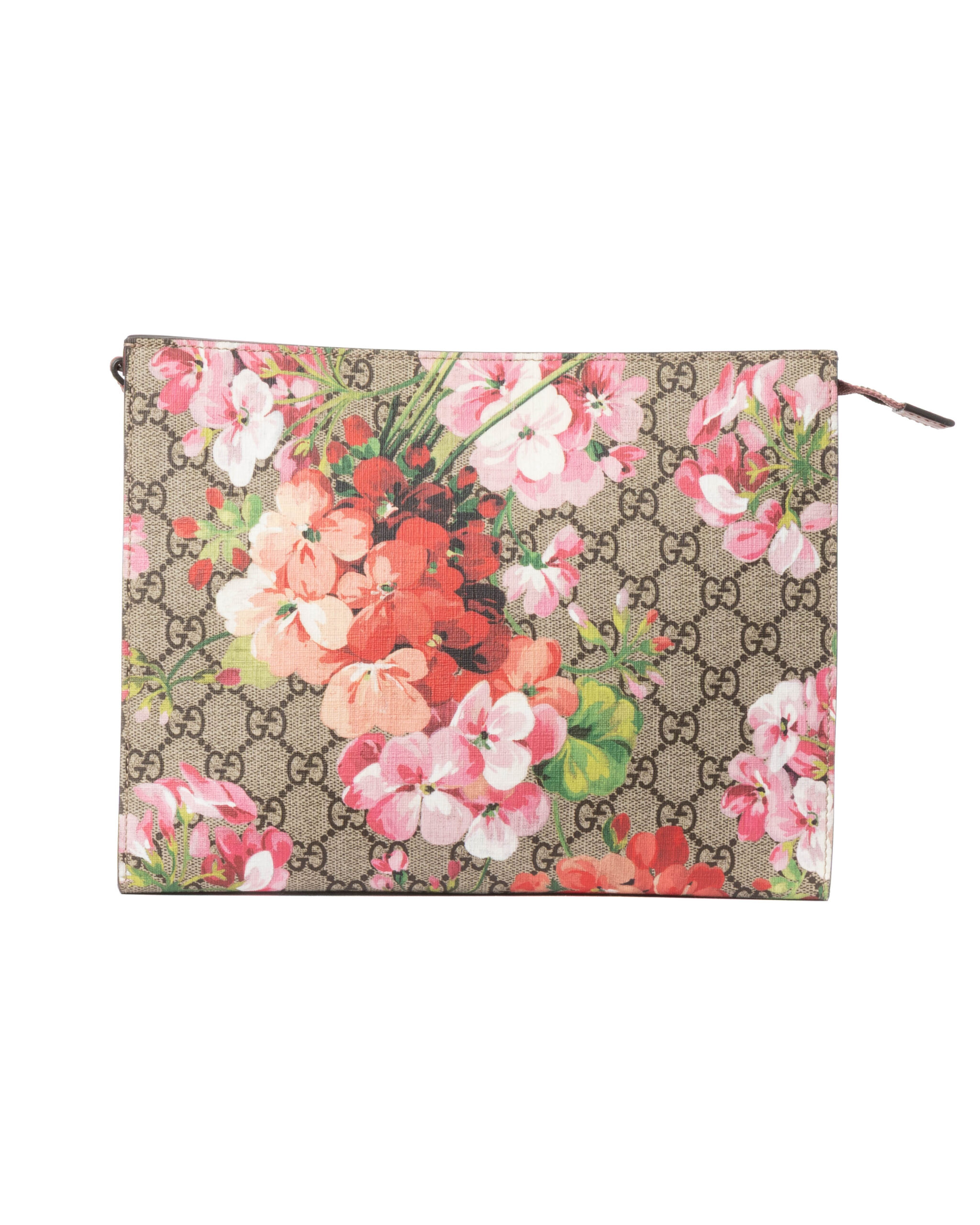 Gucci Pochette Bloom Small GG Supreme Rosa