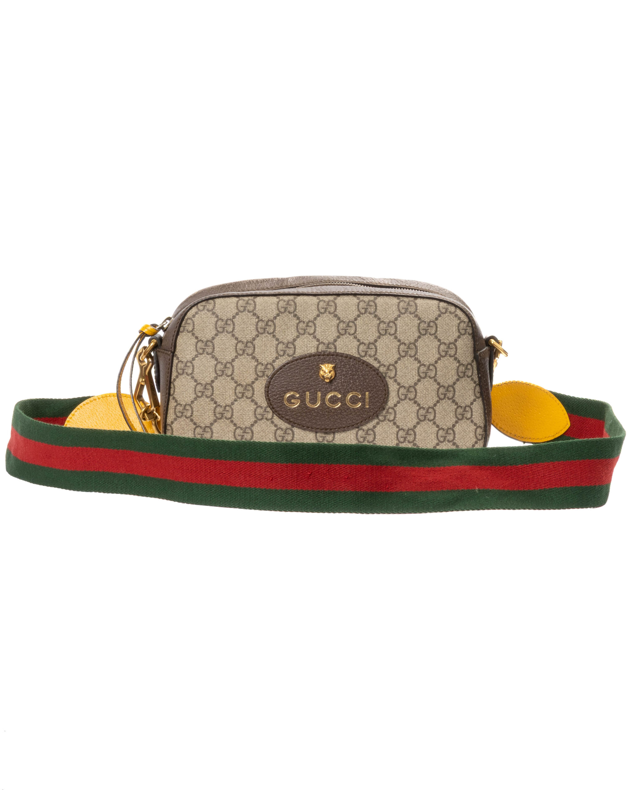 Gucci Camera Bag Lio GG Supreme Marrone