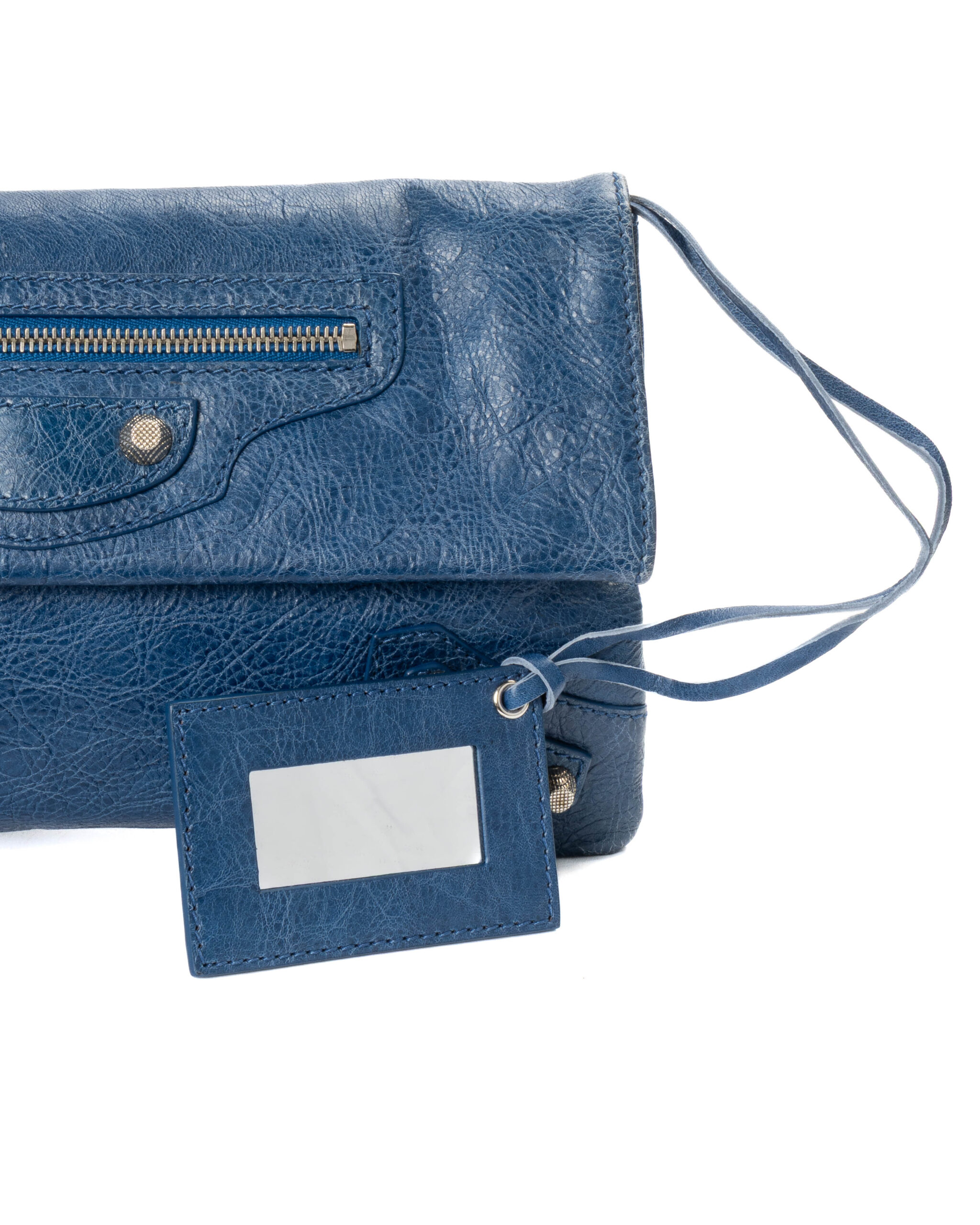 Alternative view of Balenciaga Pochette City Small Blu