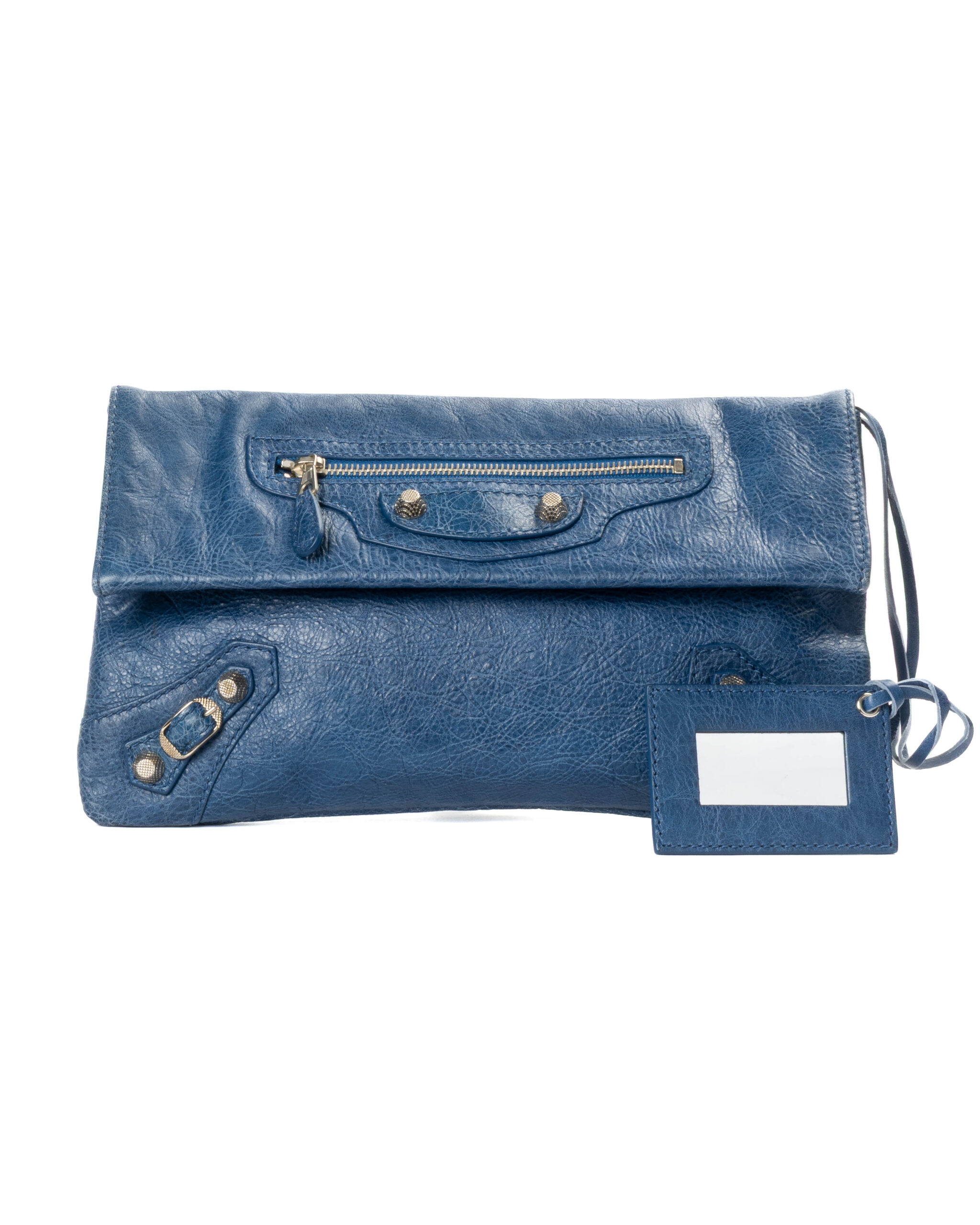 Balenciaga Pochette City Small Blu