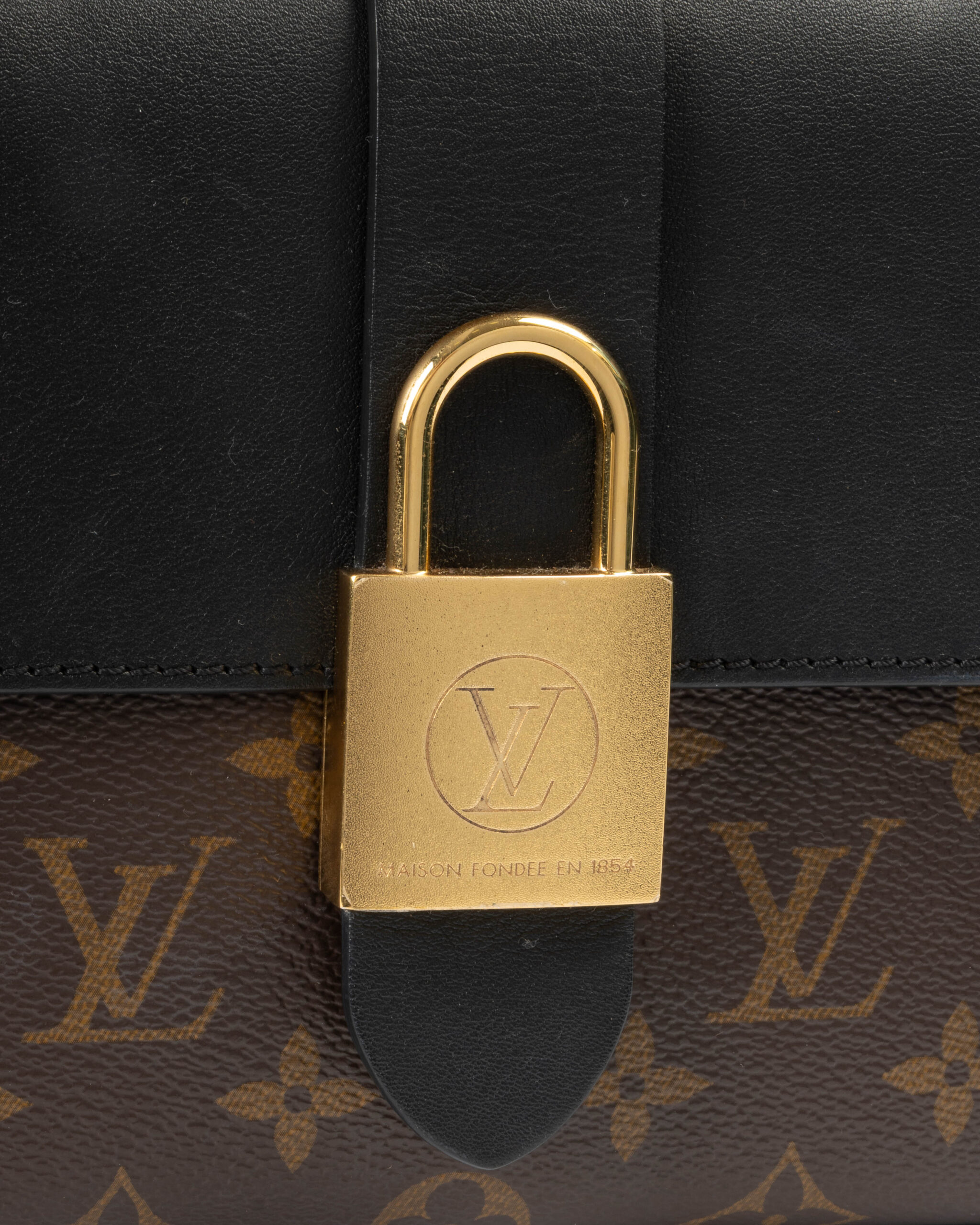 Alternative view of Louis Vuitton Locky BB Monogram Nera
