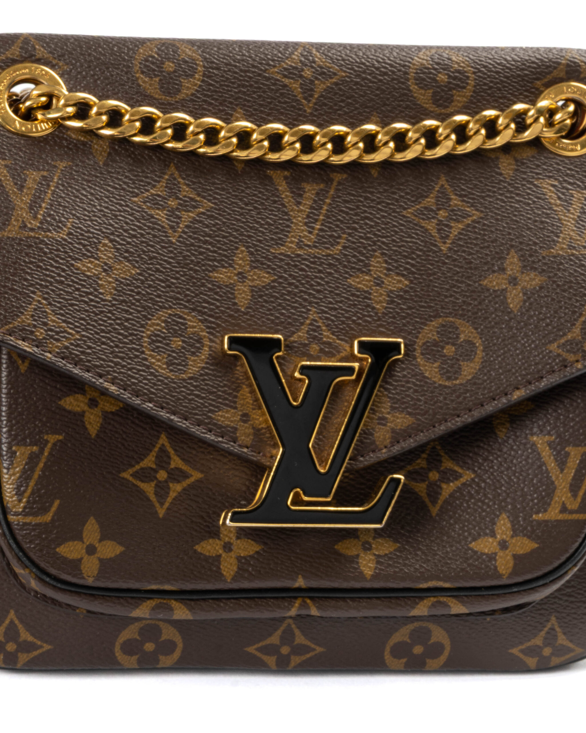 Alternative view of Louis Vuitton Passy MM Monogram Nera