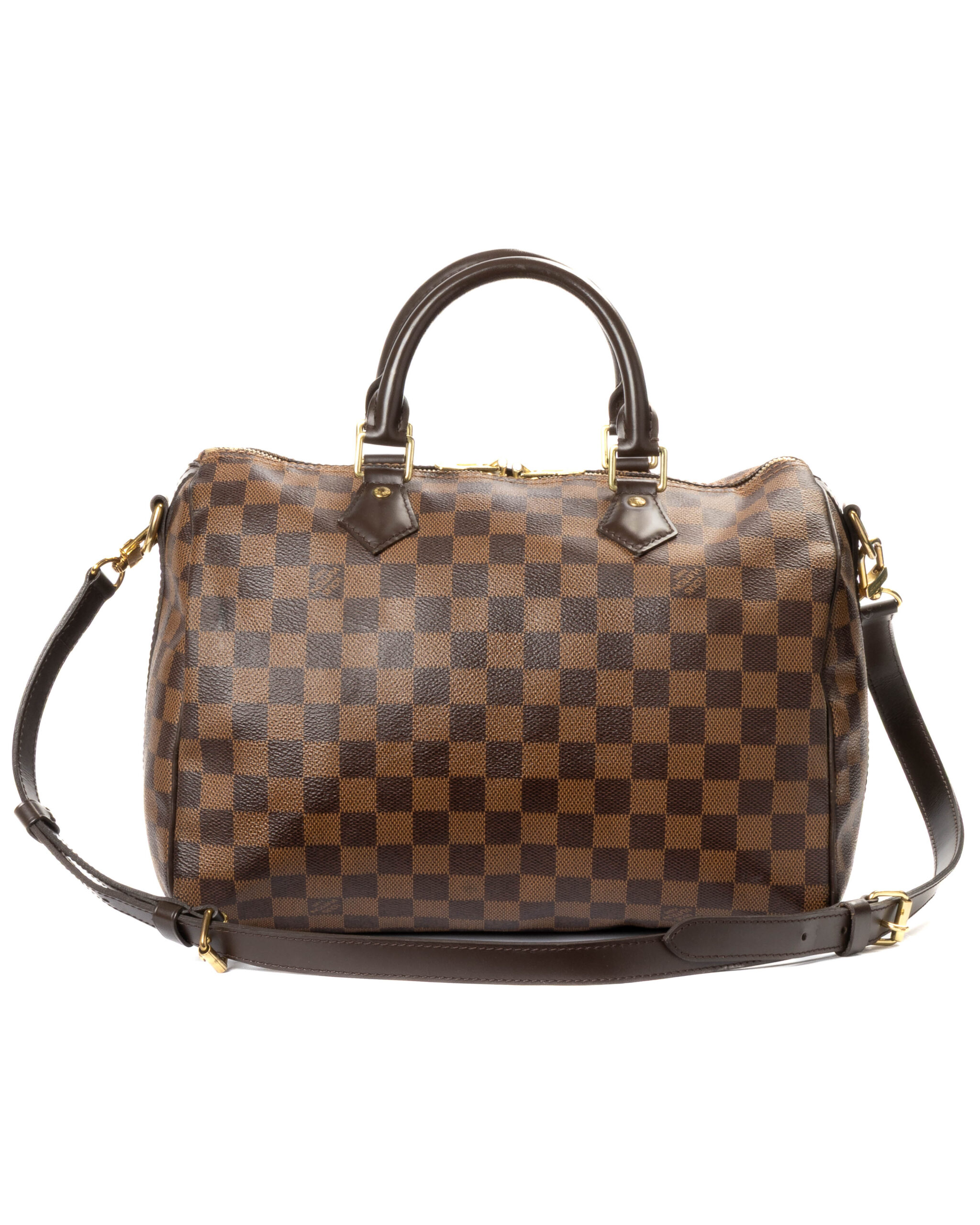 Louis Vuitton Speedy 30 Bandouliere Damier Ebene