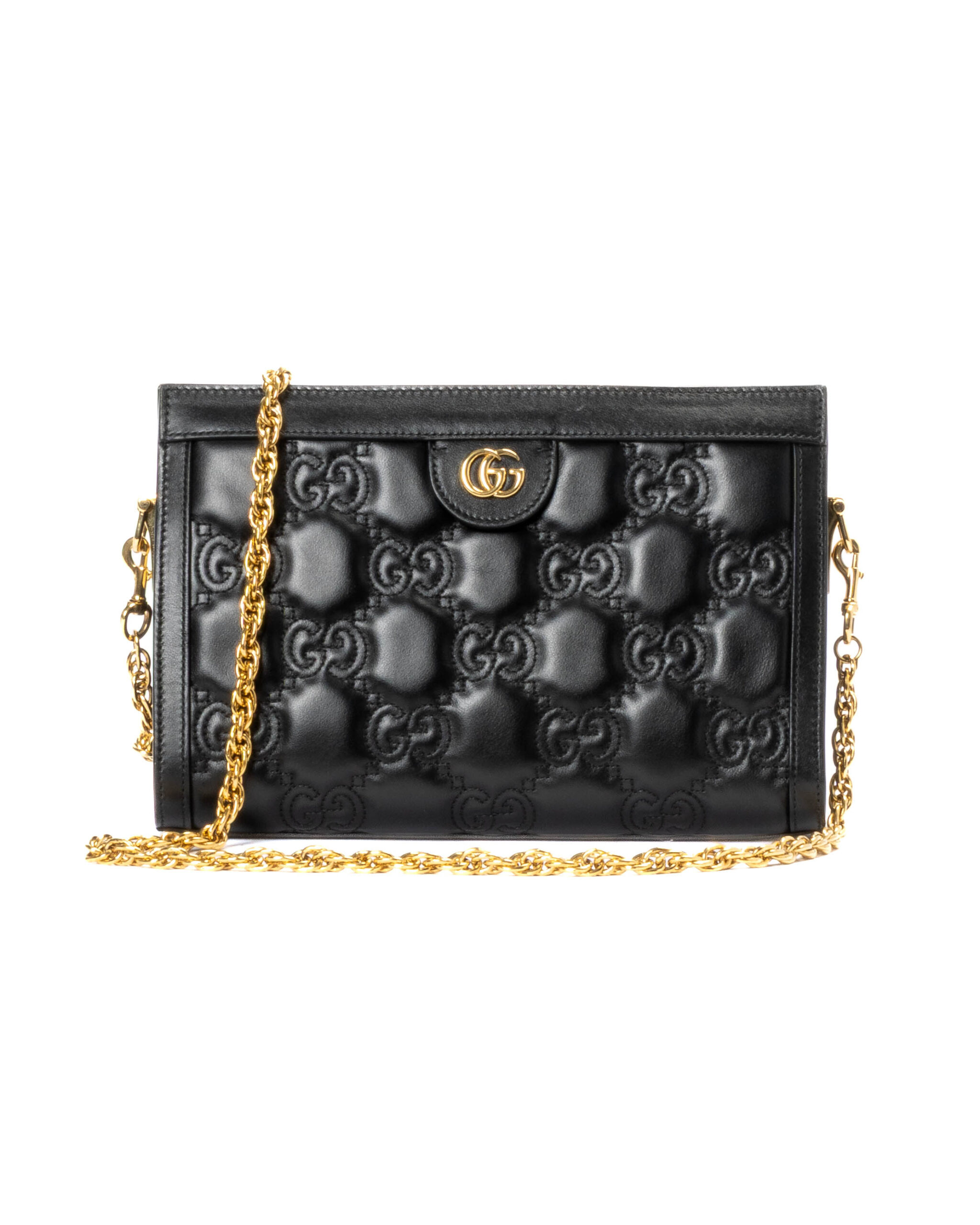 Gucci Pochette Small GG Matelassè Nera
