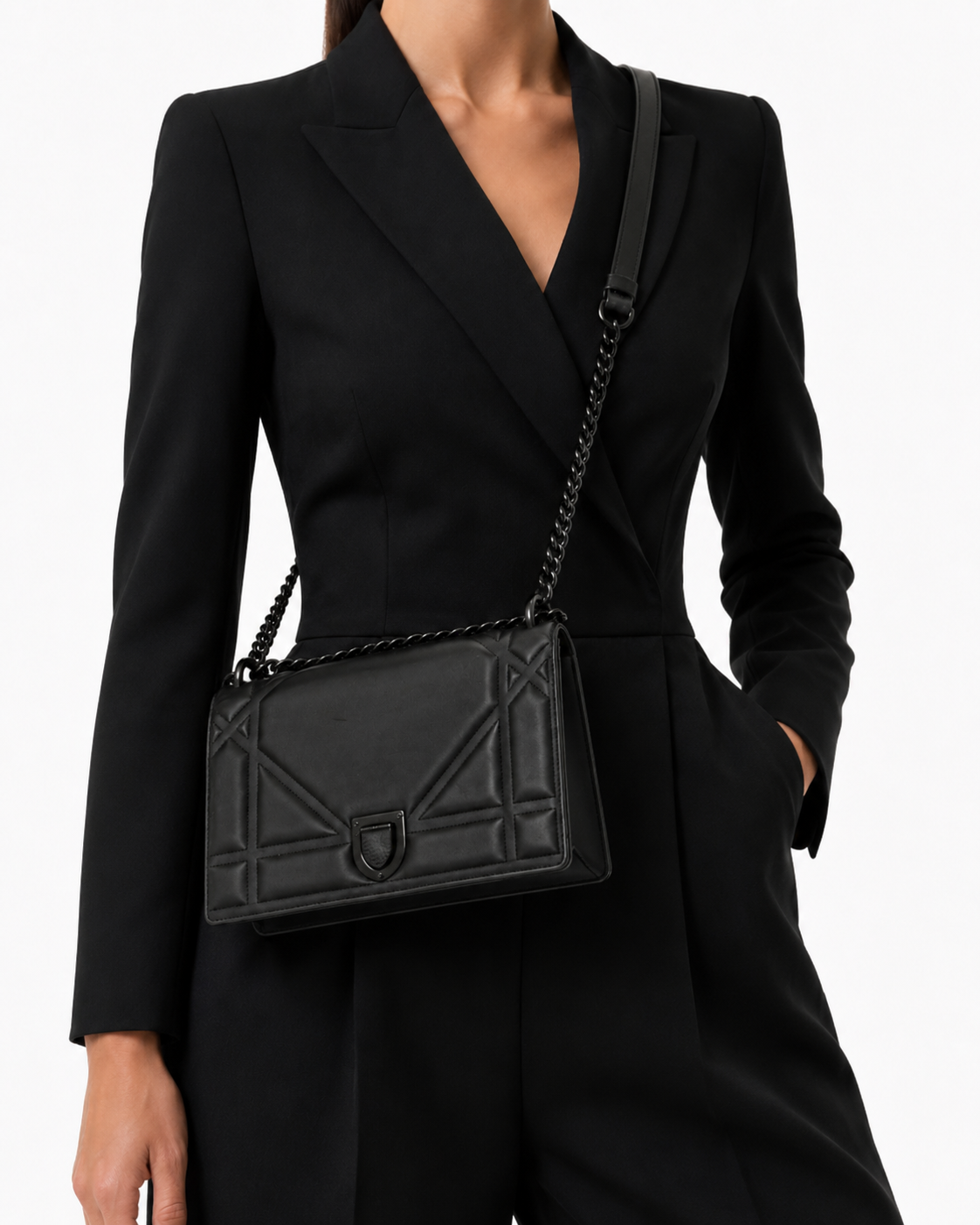 Alternative view of Dior Diorama Medium Ultramatte Nera