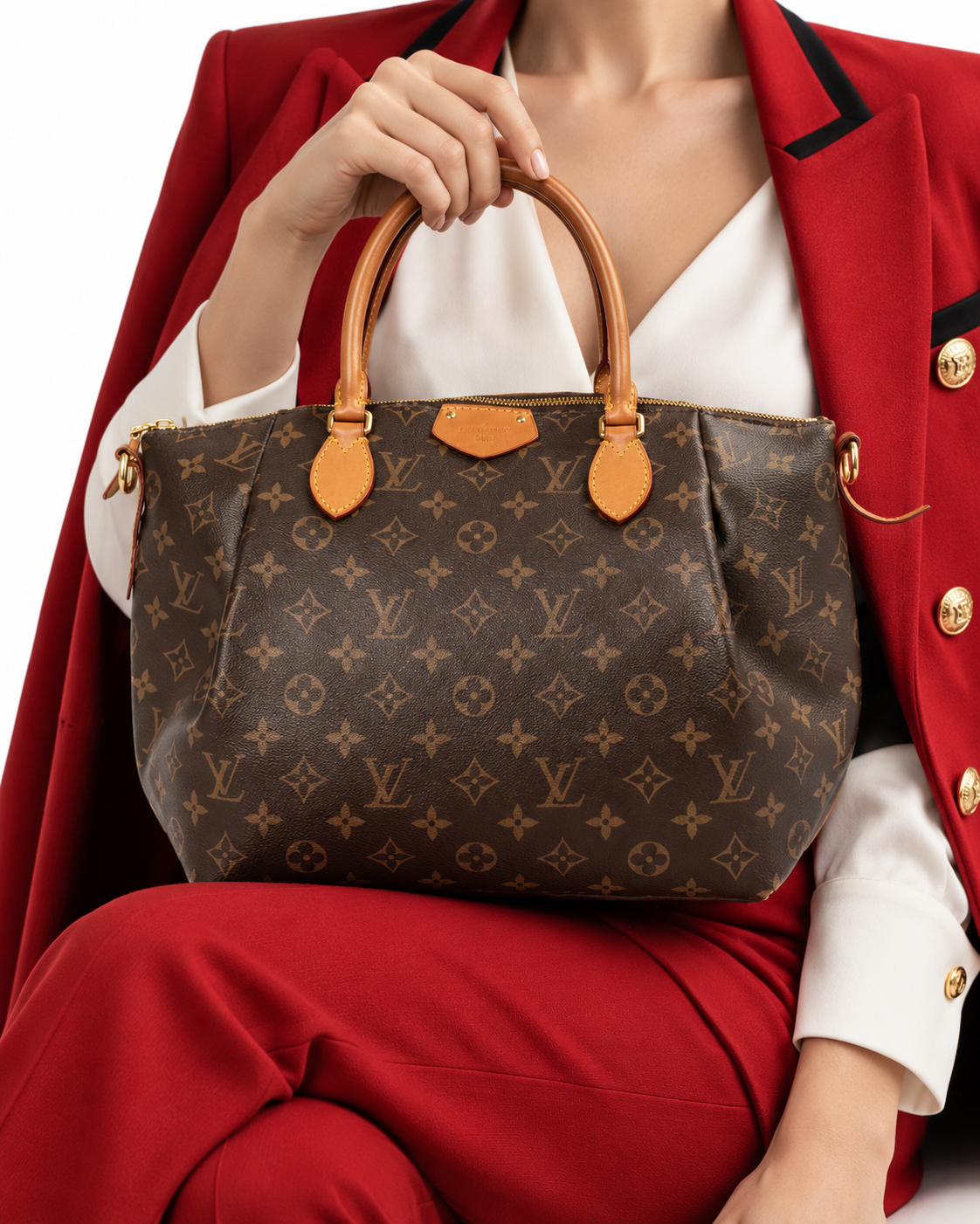 Alternative view of Louis Vuitton Turenne MM Monogram