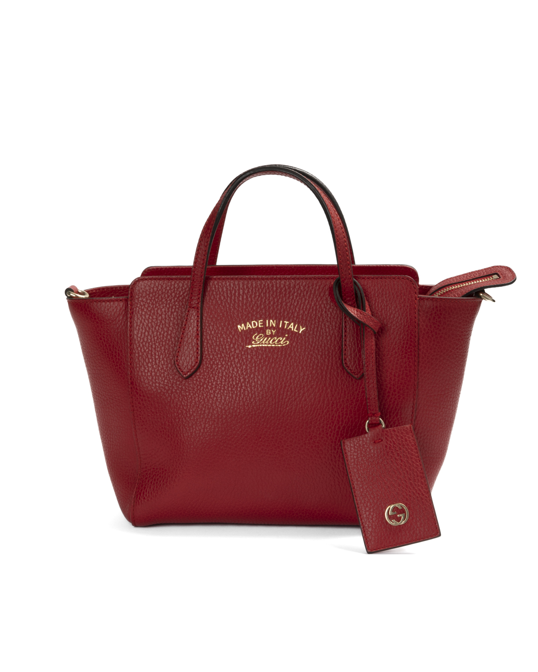 Gucci Tote Swing Small Granulata Rossa