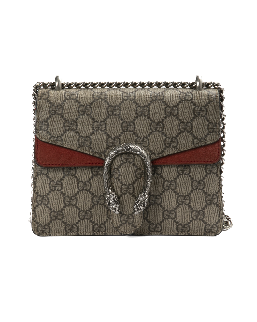 Gucci Dionysus Small GG Supreme Rossa