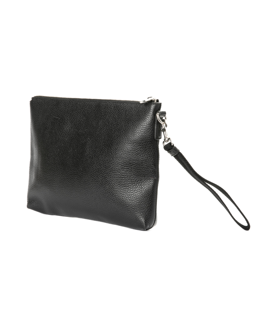 Alternative view of Gucci Pochette Medium Granulata Nera