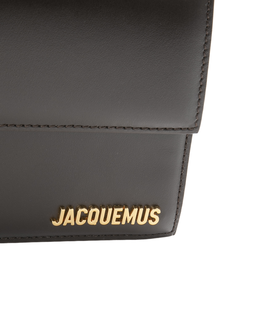 Alternative view of Jacquemus Bambino Long Marrone