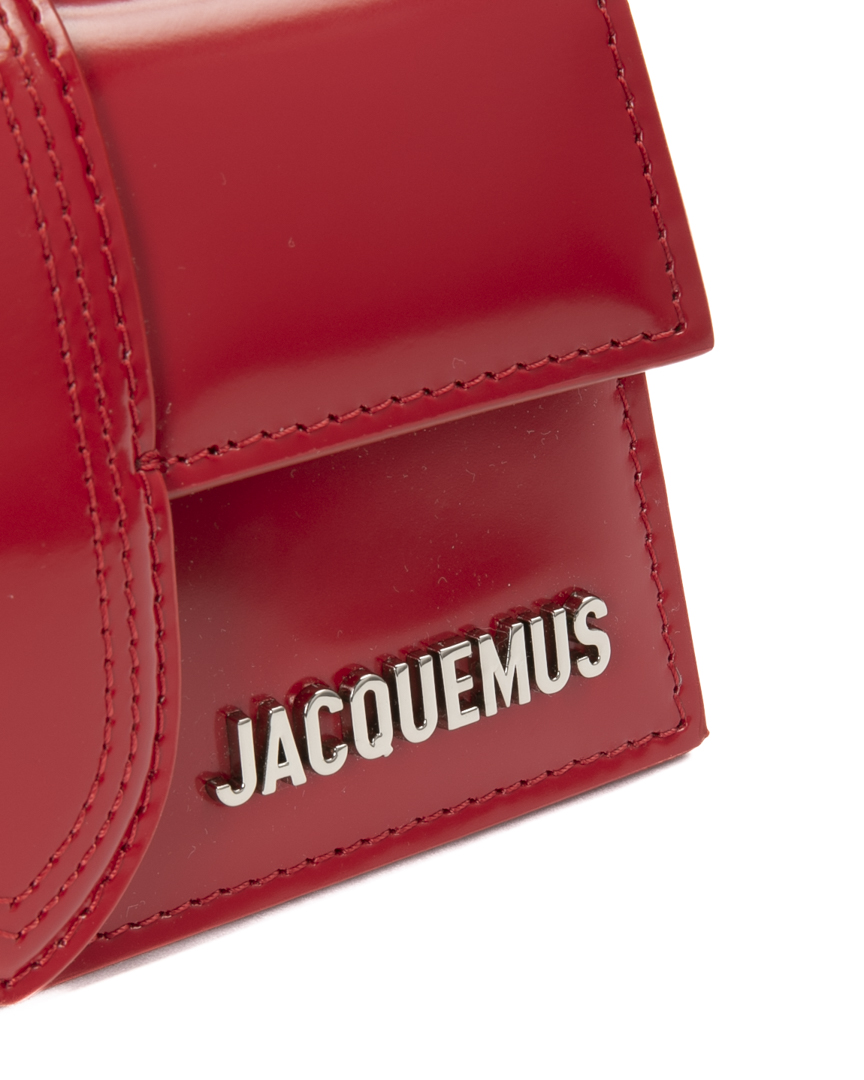 Alternative view of Jacquemus Le Bambino Mini Vernice Rossa