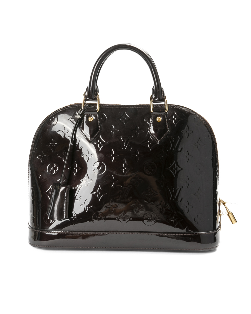 Louis Vuitton Alma PM Vernice Amaranto