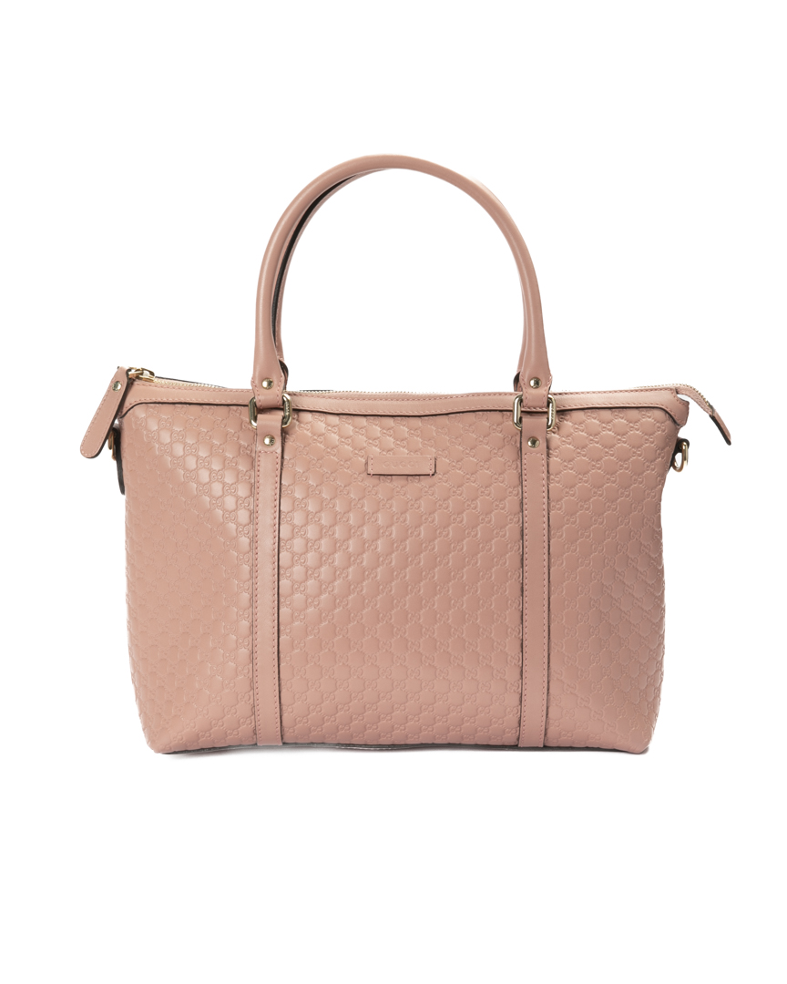 Gucci Shopper Medium GG Microgussima Rosa