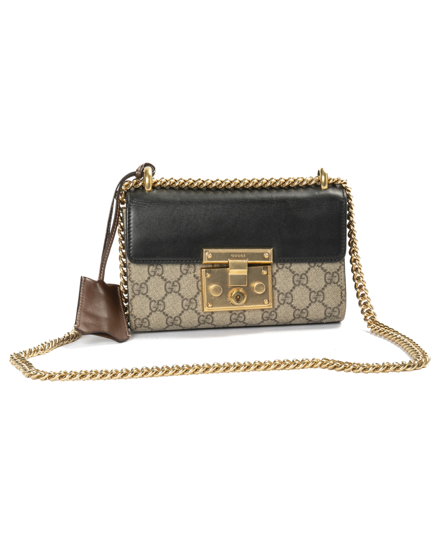 Gucci Padlock Mini GG Supreme Nero