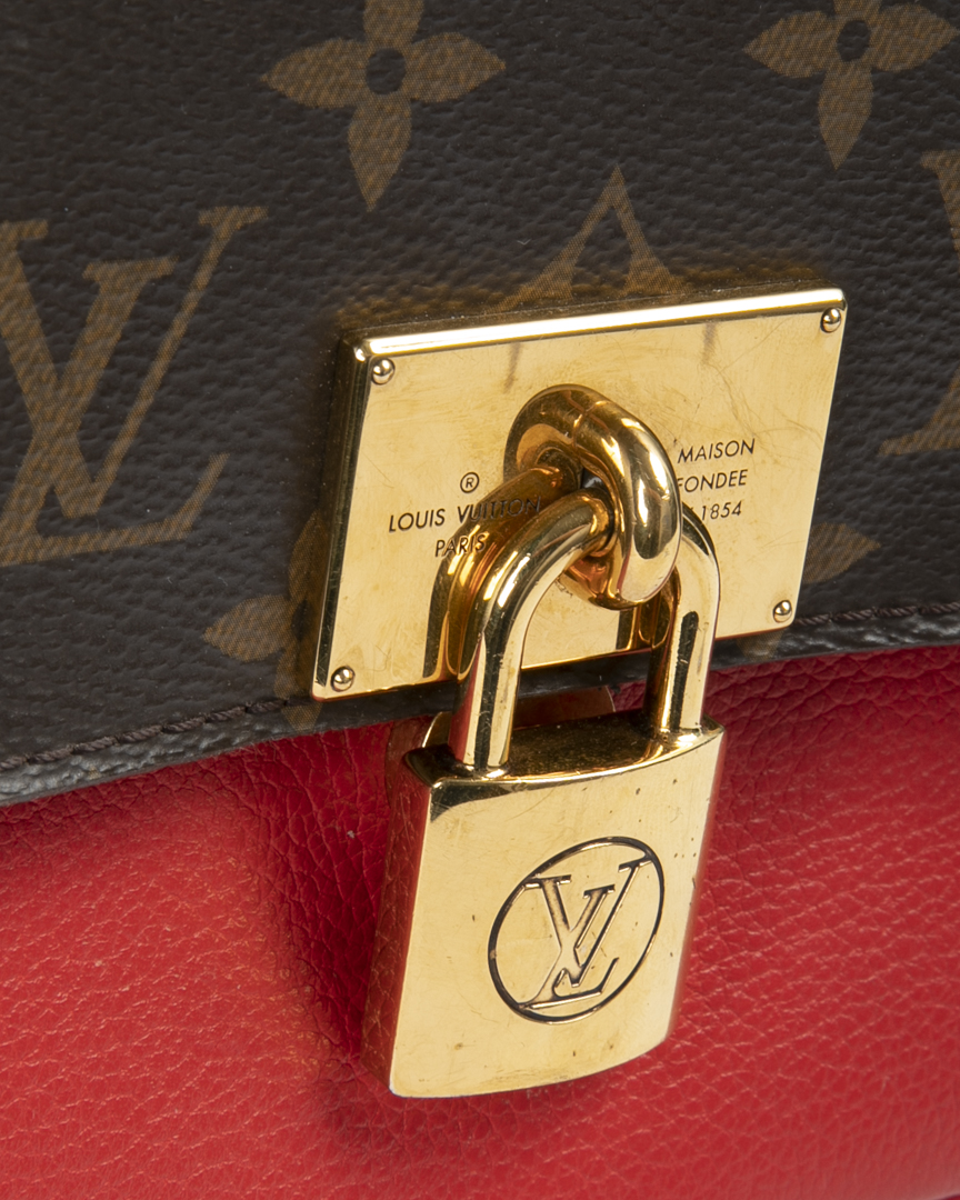 Alternative view of Louis Vuitton Marignan MM Monogram Rossa