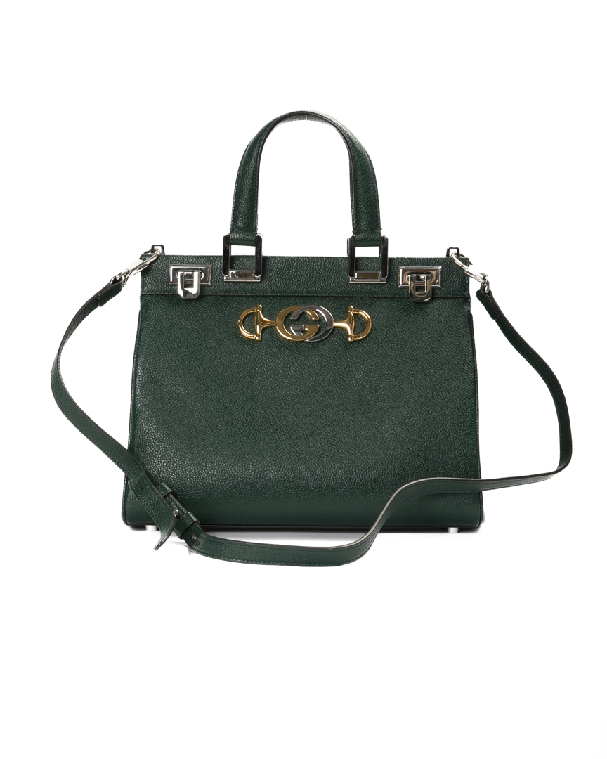 Alternative view of Gucci Zumi Medium Martellata Vede Bosco