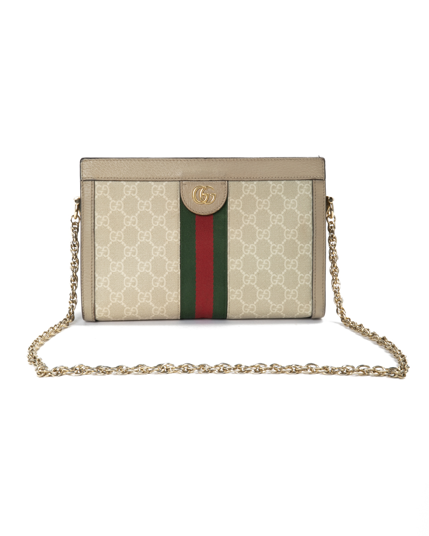 Gucci Pochette Ophidia Medium GG Supreme Beige